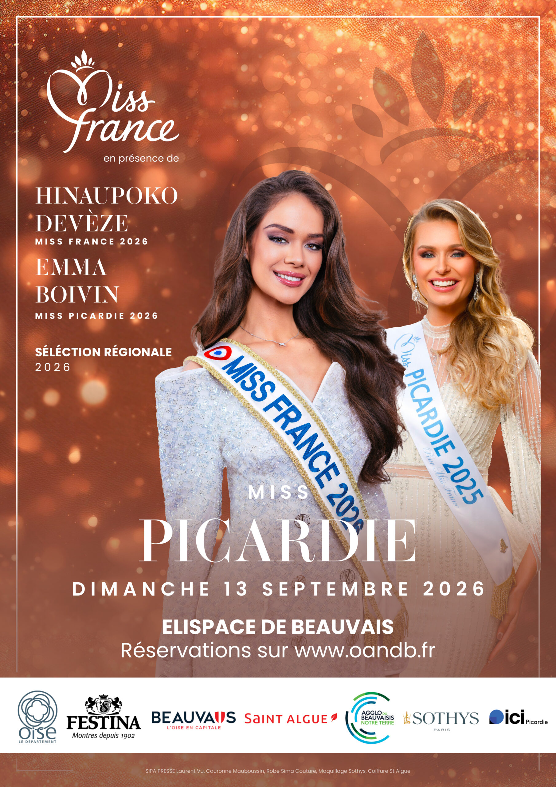 affiche miss picardie 2026